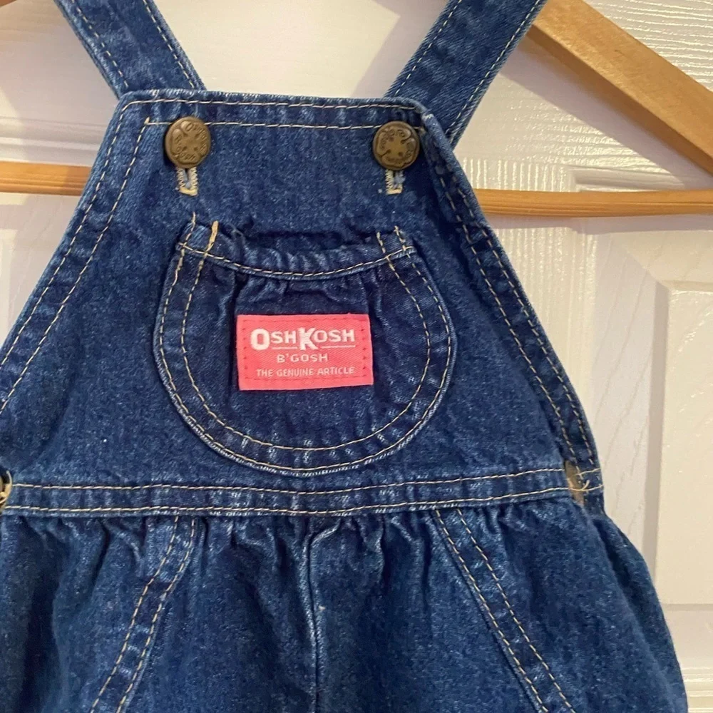 Vintage Oshkosh B’Gosh Denim Bubble‎ Romper